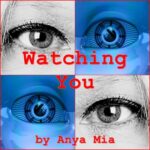 Watching You | by Anya Mia (four eyes in four squares, alternating white and blue filters)