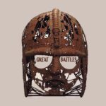 Great Battles (a wicker helmet with two words in the eyeholes)