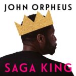John Orpheus | Saga King (reverse portrait of John Orpheus wearing a paper crown)