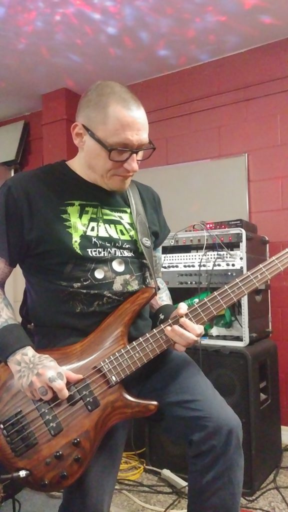 Kevin Paisley of Parallax Error on Bass