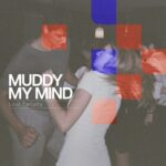 Muddy My Mind (a couple dances, a portion of the photo is overlaid with purple and red squares)