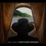 Harry Vetro's Northern Ranger (a person wearing a large felt hat looking out a porthole)