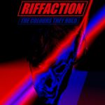 RiffAction (red and blue lighting bolt across a distorted face)