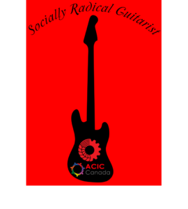 Socially Radical Guitarist Logo