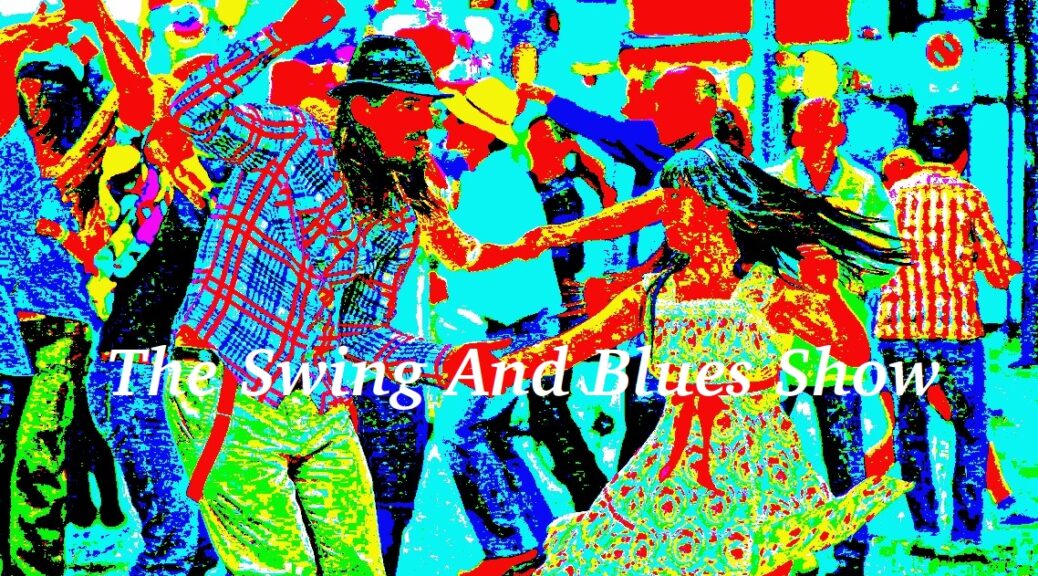 The Swing And Blues Show (colour saturated image of people dancing in the street)