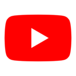 (YouTube logo, white right-pointing triangle on a red lozenge)