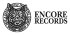 Encore Records (logo of a chesire cat to the left of text)